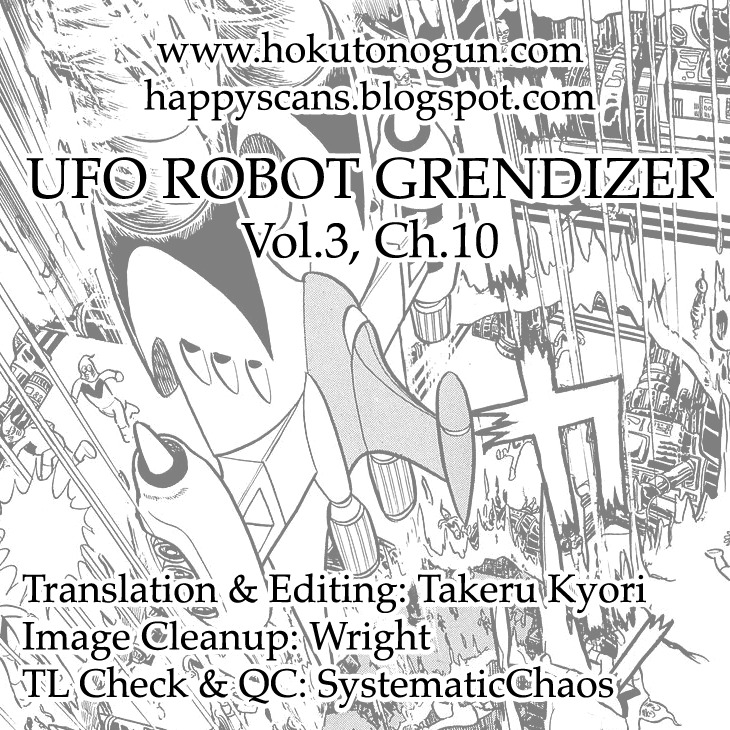 UFO Robo Grendizer (OUTA Gosaku) Chapter 10 page 55 - Chapter 10: The Vegan Army Comes to Earth