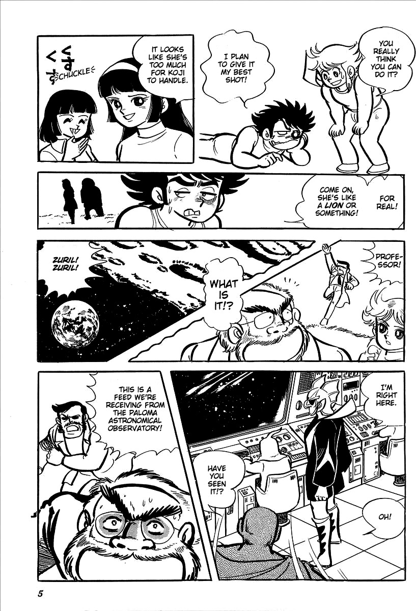 UFO Robo Grendizer (OUTA Gosaku) Chapter 10 page 9 - Chapter 10: The Vegan Army Comes to Earth