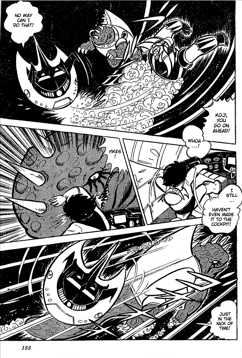 UFO Robo Grendizer (OUTA Gosaku) Chapter 11 page 101 - Chapter 11: The Mysterious Stone Statue Under the Sea