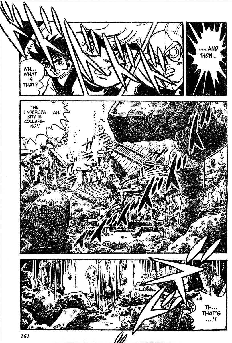 UFO Robo Grendizer (OUTA Gosaku) Chapter 11 page 107 - Chapter 11: The Mysterious Stone Statue Under the Sea