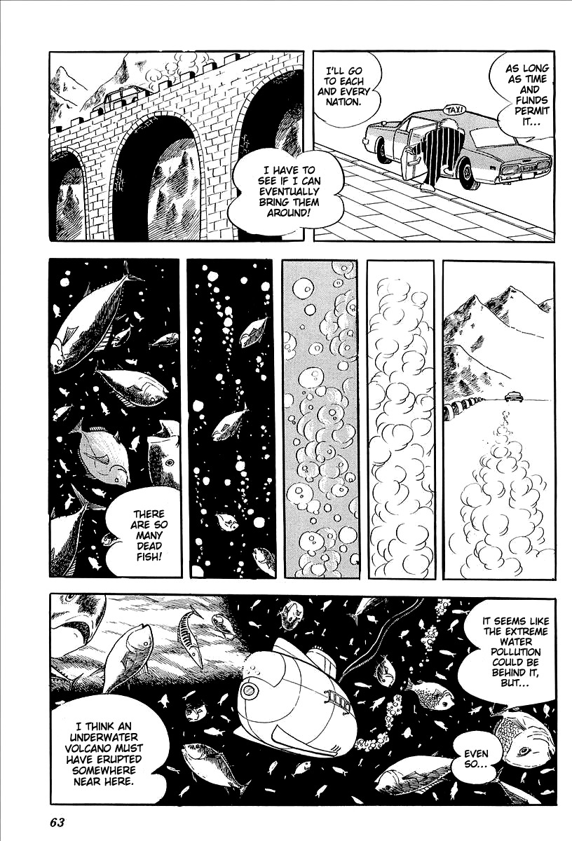 UFO Robo Grendizer (OUTA Gosaku) Chapter 11 page 11 - Chapter 11: The Mysterious Stone Statue Under the Sea