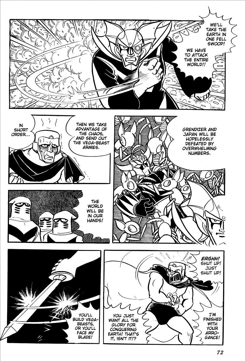 UFO Robo Grendizer (OUTA Gosaku) Chapter 11 page 20 - Chapter 11: The Mysterious Stone Statue Under the Sea