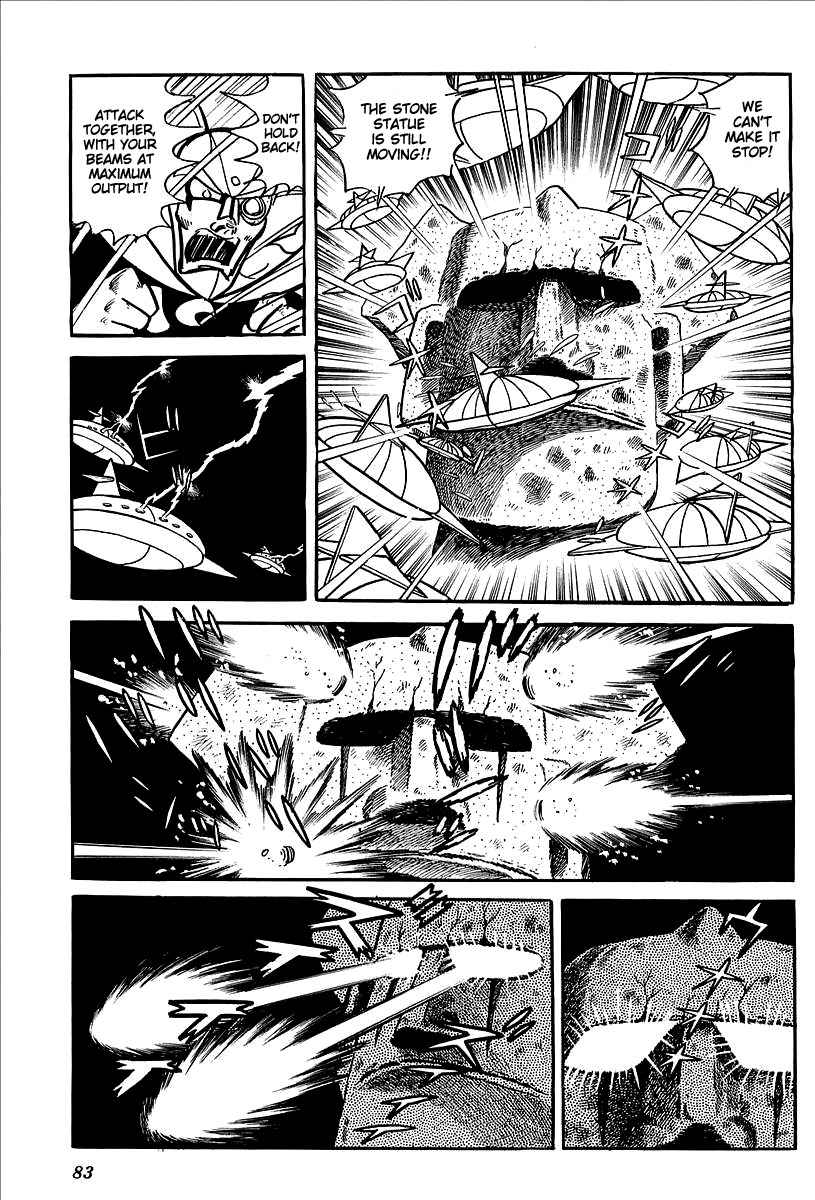 UFO Robo Grendizer (OUTA Gosaku) Chapter 11 page 31 - Chapter 11: The Mysterious Stone Statue Under the Sea