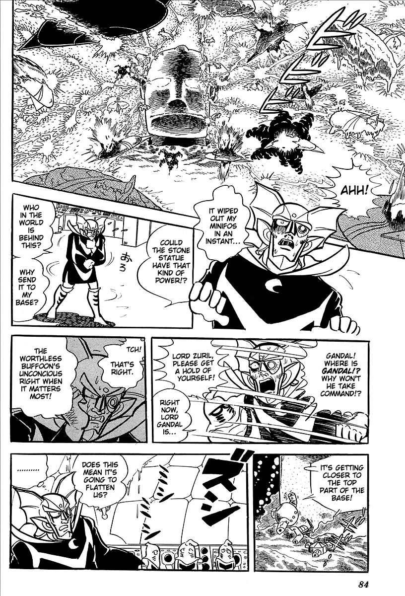UFO Robo Grendizer (OUTA Gosaku) Chapter 11 page 32 - Chapter 11: The Mysterious Stone Statue Under the Sea