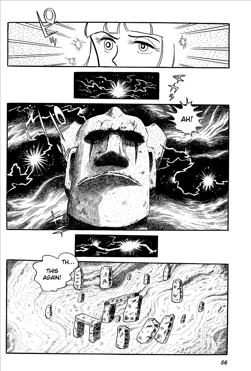UFO Robo Grendizer (OUTA Gosaku) Chapter 11 page 4 - Chapter 11: The Mysterious Stone Statue Under the Sea