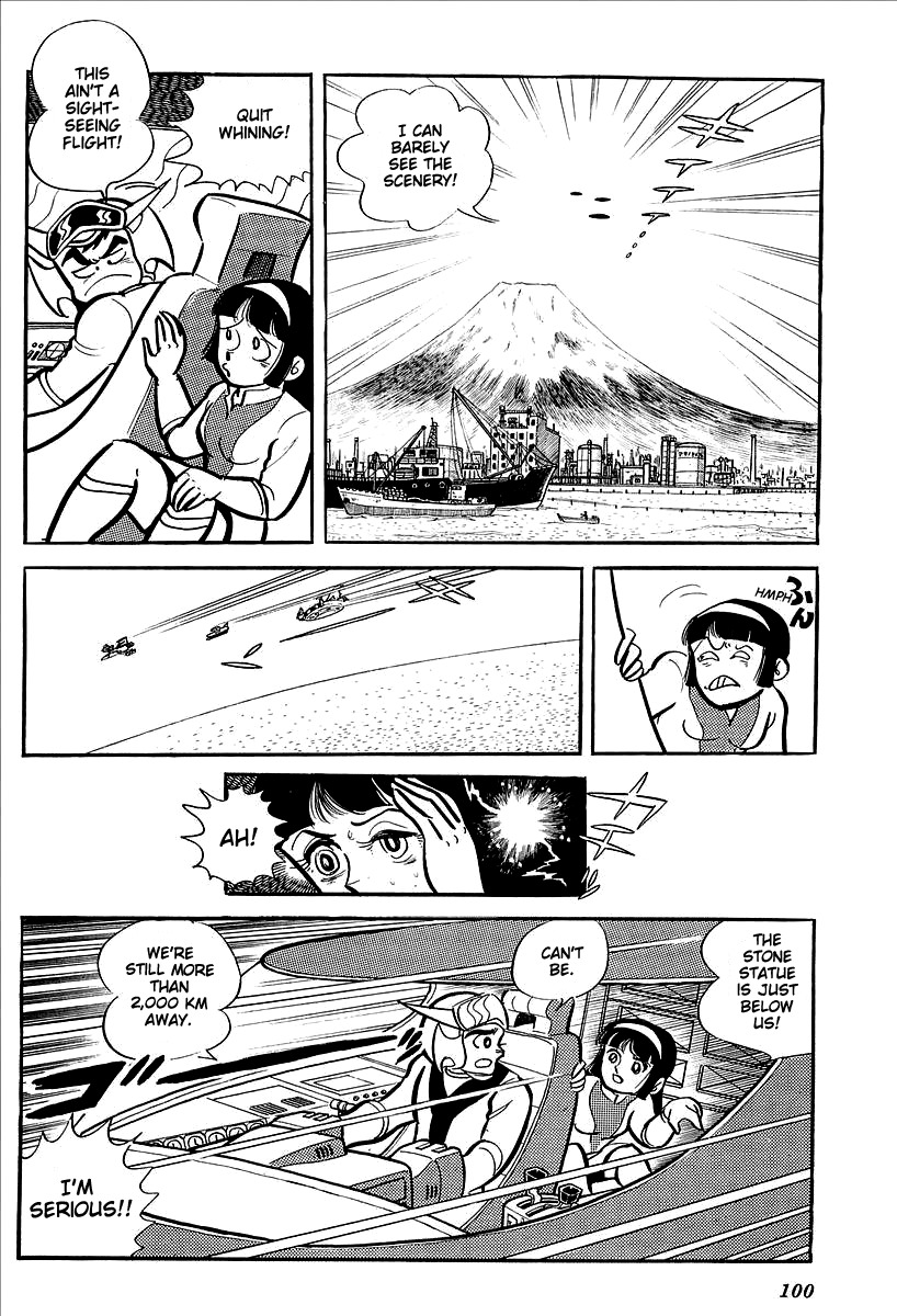 UFO Robo Grendizer (OUTA Gosaku) Chapter 11 page 48 - Chapter 11: The Mysterious Stone Statue Under the Sea