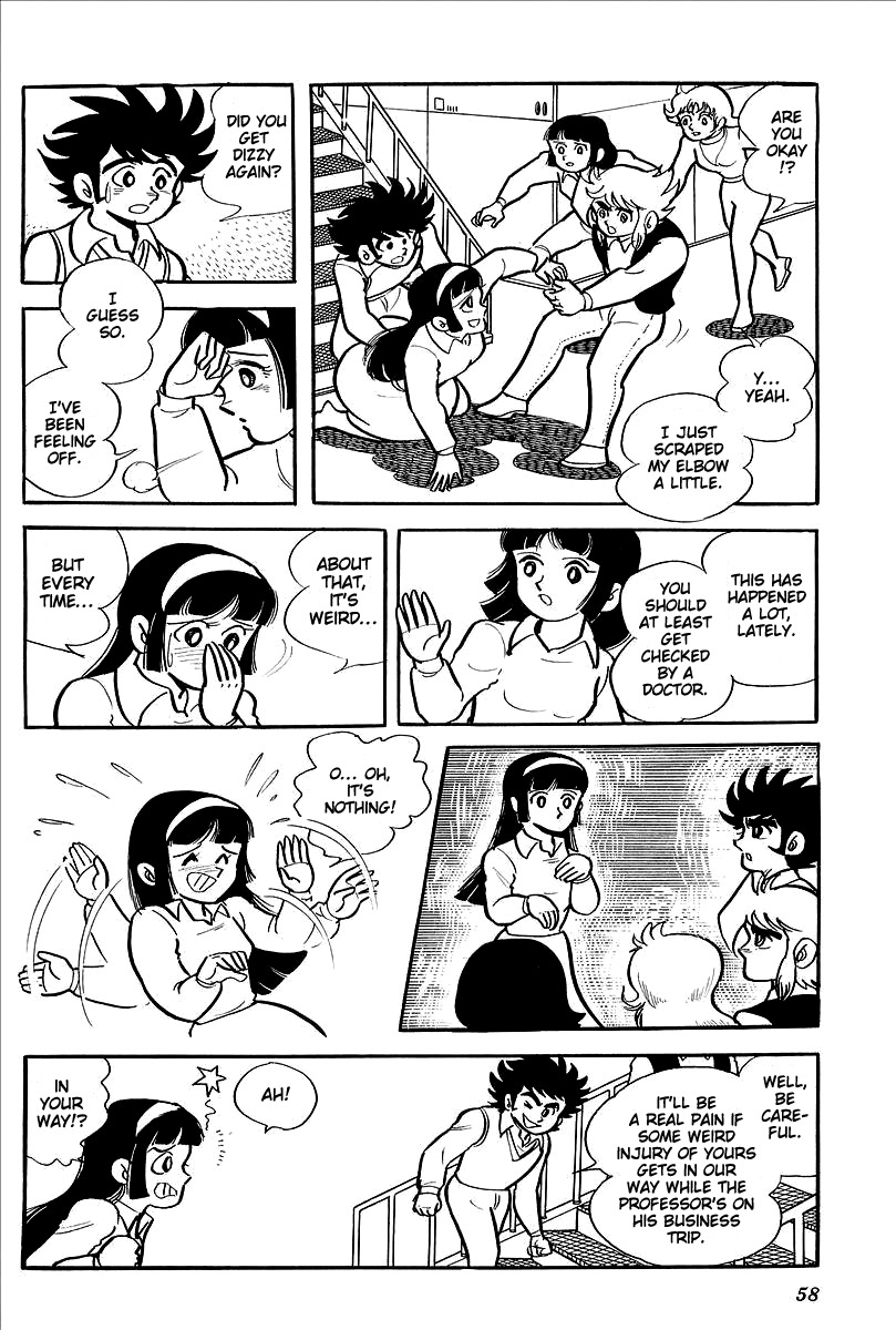 UFO Robo Grendizer (OUTA Gosaku) Chapter 11 page 6 - Chapter 11: The Mysterious Stone Statue Under the Sea