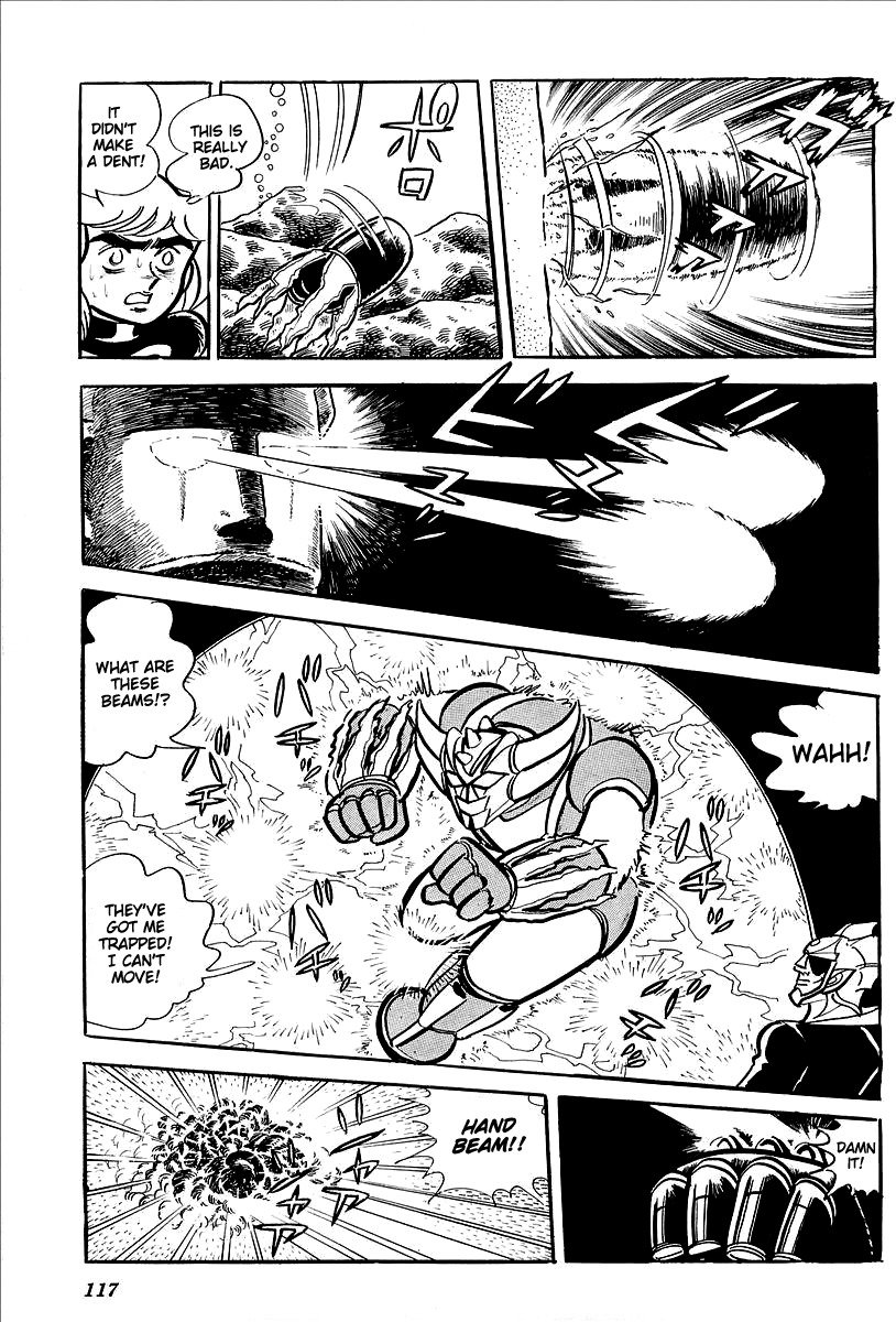UFO Robo Grendizer (OUTA Gosaku) Chapter 11 page 64 - Chapter 11: The Mysterious Stone Statue Under the Sea