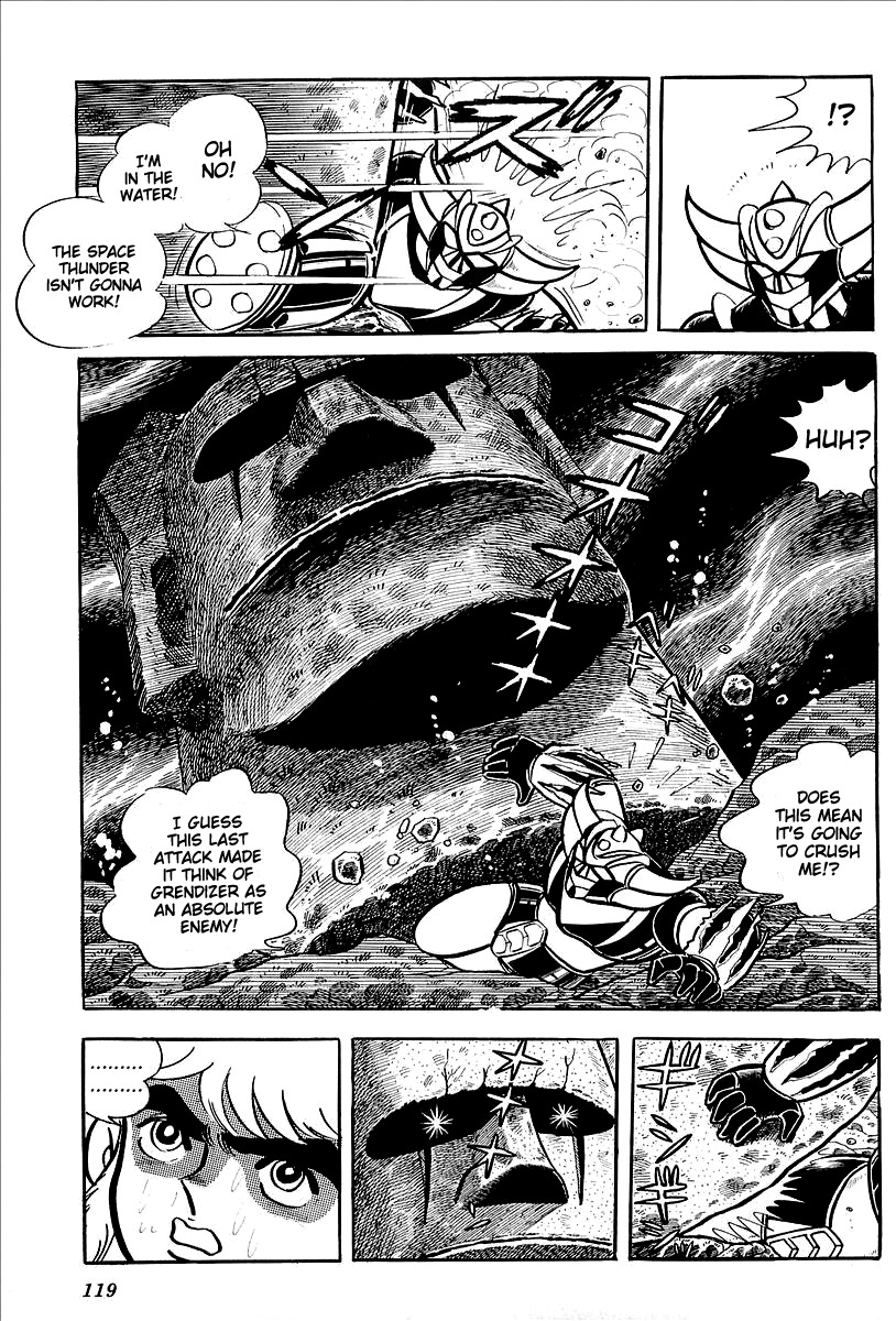 UFO Robo Grendizer (OUTA Gosaku) Chapter 11 page 66 - Chapter 11: The Mysterious Stone Statue Under the Sea