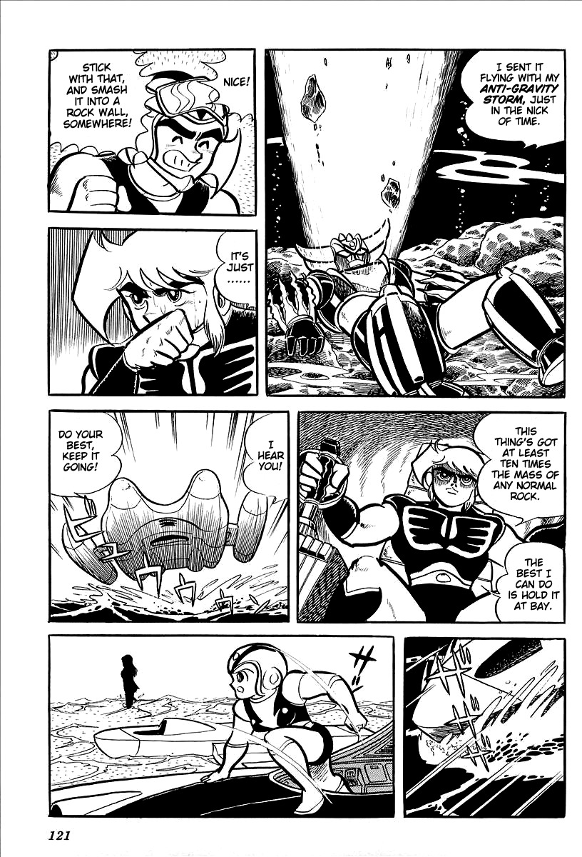 UFO Robo Grendizer (OUTA Gosaku) Chapter 11 page 68 - Chapter 11: The Mysterious Stone Statue Under the Sea