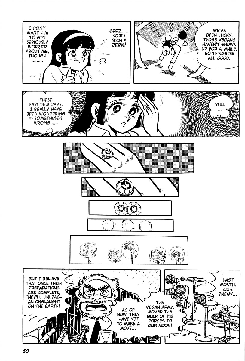 UFO Robo Grendizer (OUTA Gosaku) Chapter 11 page 7 - Chapter 11: The Mysterious Stone Statue Under the Sea
