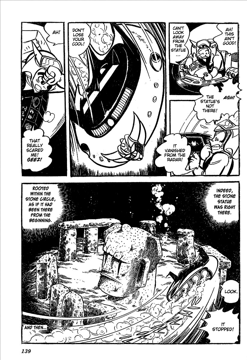 UFO Robo Grendizer (OUTA Gosaku) Chapter 11 page 86 - Chapter 11: The Mysterious Stone Statue Under the Sea