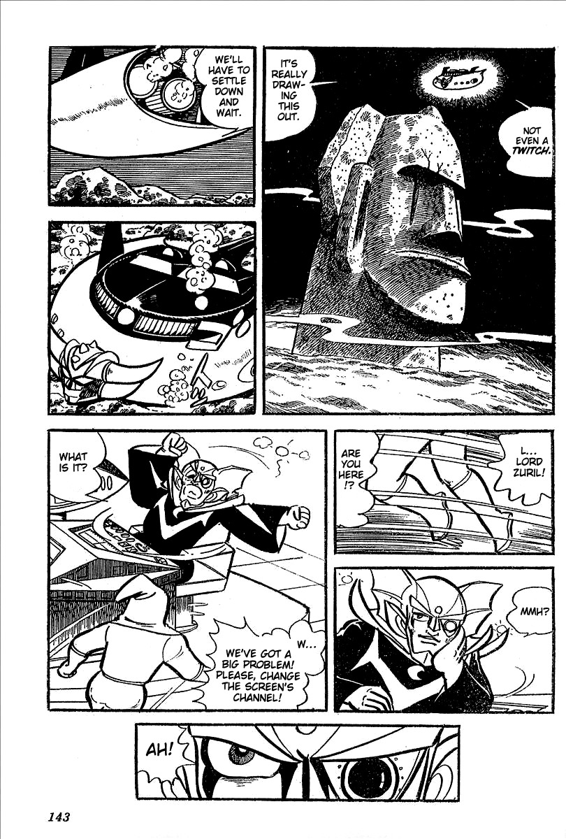 UFO Robo Grendizer (OUTA Gosaku) Chapter 11 page 90 - Chapter 11: The Mysterious Stone Statue Under the Sea