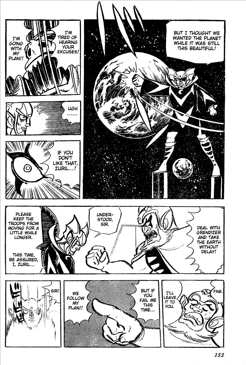 UFO Robo Grendizer (OUTA Gosaku) Chapter 11 page 98 - Chapter 11: The Mysterious Stone Statue Under the Sea