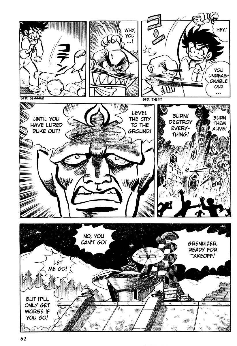 UFO Robo Grendizer (OUTA Gosaku) Chapter 2 page 19 - Chapter 2: Defeat The Vegans!