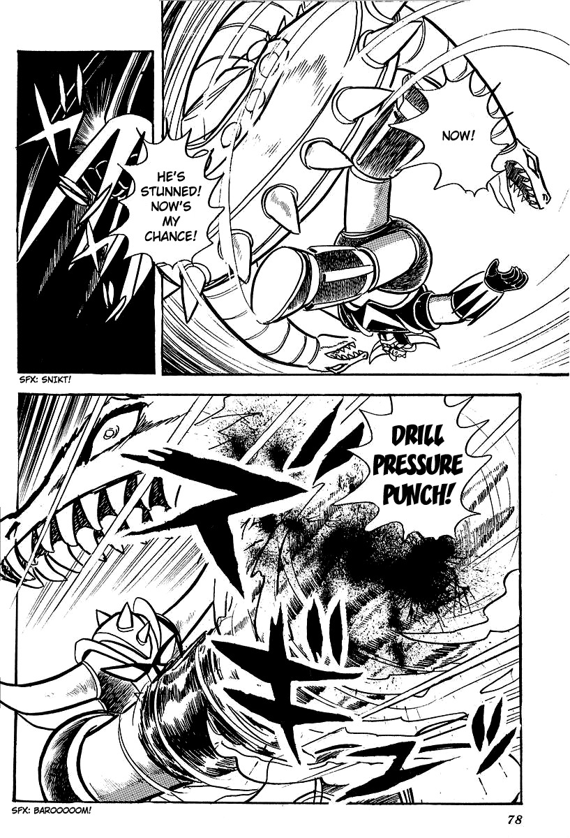 UFO Robo Grendizer (OUTA Gosaku) Chapter 2 page 36 - Chapter 2: Defeat The Vegans!