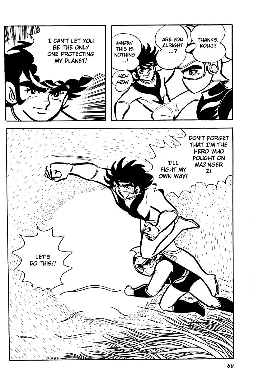 UFO Robo Grendizer (OUTA Gosaku) Chapter 2 page 38 - Chapter 2: Defeat The Vegans!