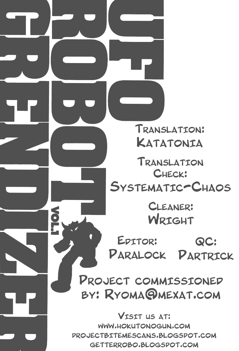 UFO Robo Grendizer (OUTA Gosaku) Chapter 2 page 39 - Chapter 2: Defeat The Vegans!