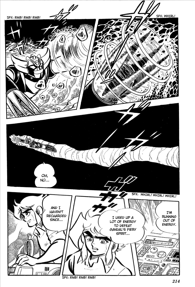 UFO Robo Grendizer (OUTA Gosaku) Chapter 5 page 10 - Chapter 5: The Mysterious Mycenaen Underground Empire