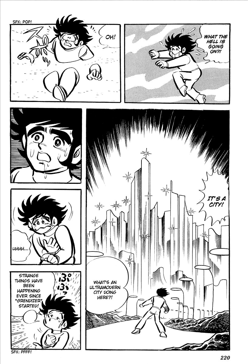 UFO Robo Grendizer (OUTA Gosaku) Chapter 5 page 16 - Chapter 5: The Mysterious Mycenaen Underground Empire