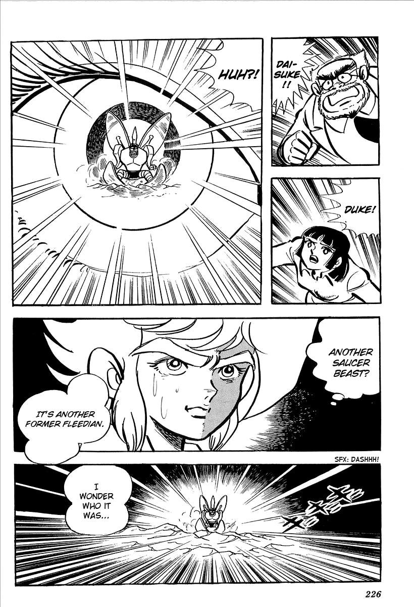UFO Robo Grendizer (OUTA Gosaku) Chapter 5 page 22 - Chapter 5: The Mysterious Mycenaen Underground Empire