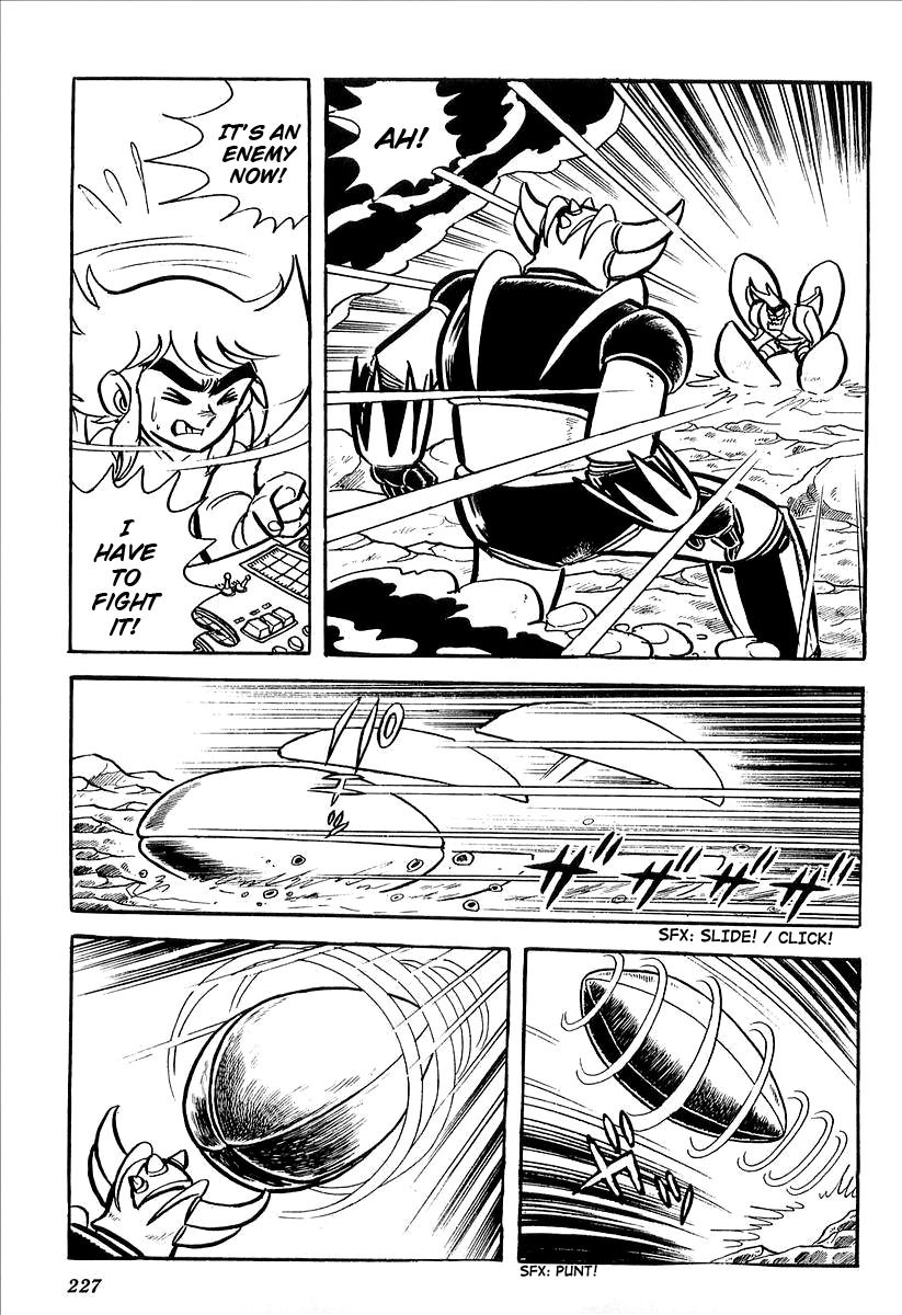 UFO Robo Grendizer (OUTA Gosaku) Chapter 5 page 23 - Chapter 5: The Mysterious Mycenaen Underground Empire