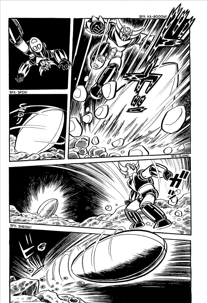 UFO Robo Grendizer (OUTA Gosaku) Chapter 5 page 24 - Chapter 5: The Mysterious Mycenaen Underground Empire
