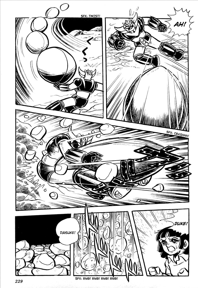 UFO Robo Grendizer (OUTA Gosaku) Chapter 5 page 25 - Chapter 5: The Mysterious Mycenaen Underground Empire