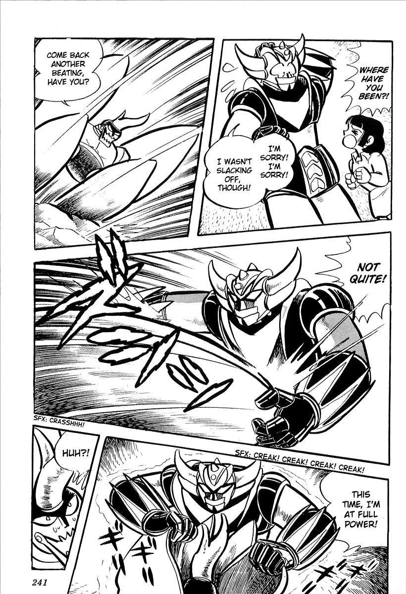UFO Robo Grendizer (OUTA Gosaku) Chapter 5 page 36 - Chapter 5: The Mysterious Mycenaen Underground Empire