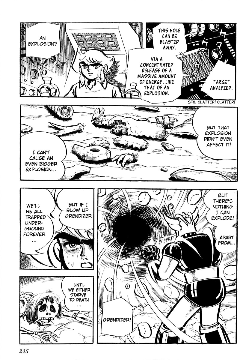 UFO Robo Grendizer (OUTA Gosaku) Chapter 5 page 40 - Chapter 5: The Mysterious Mycenaen Underground Empire