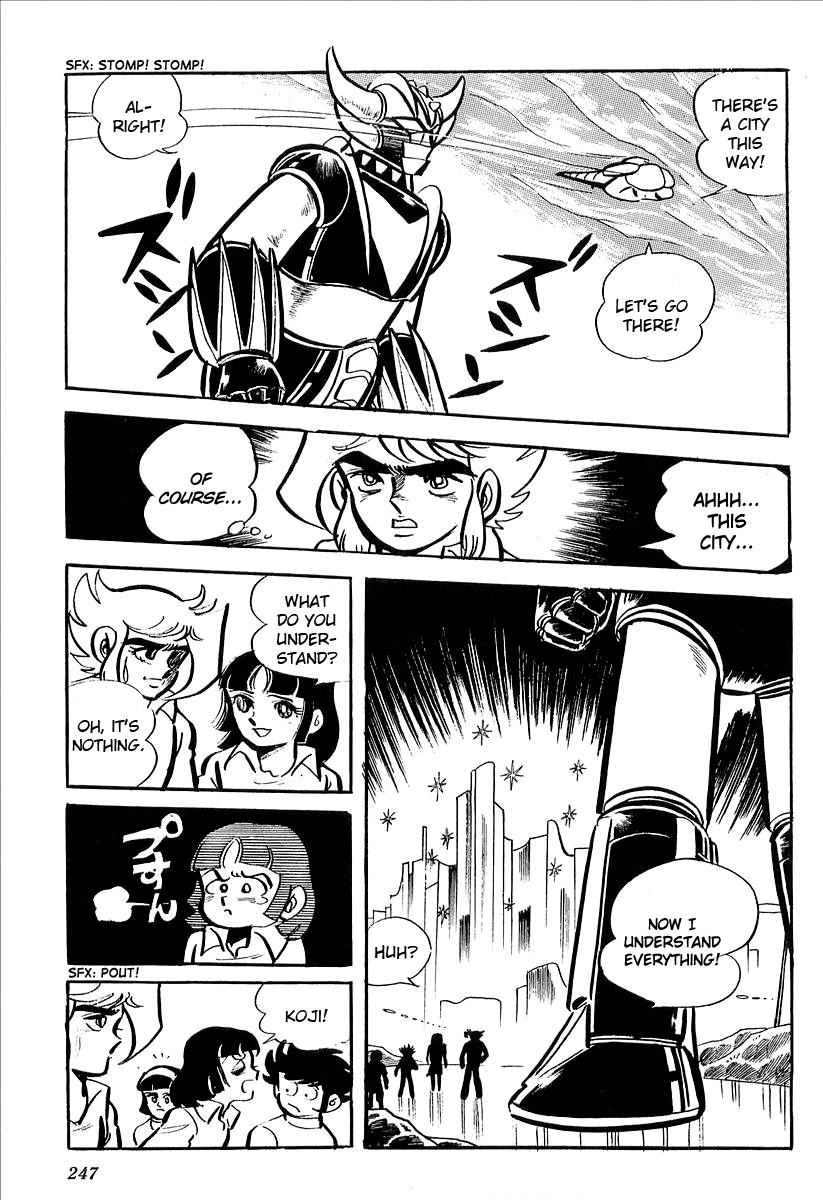 UFO Robo Grendizer (OUTA Gosaku) Chapter 5 page 42 - Chapter 5: The Mysterious Mycenaen Underground Empire