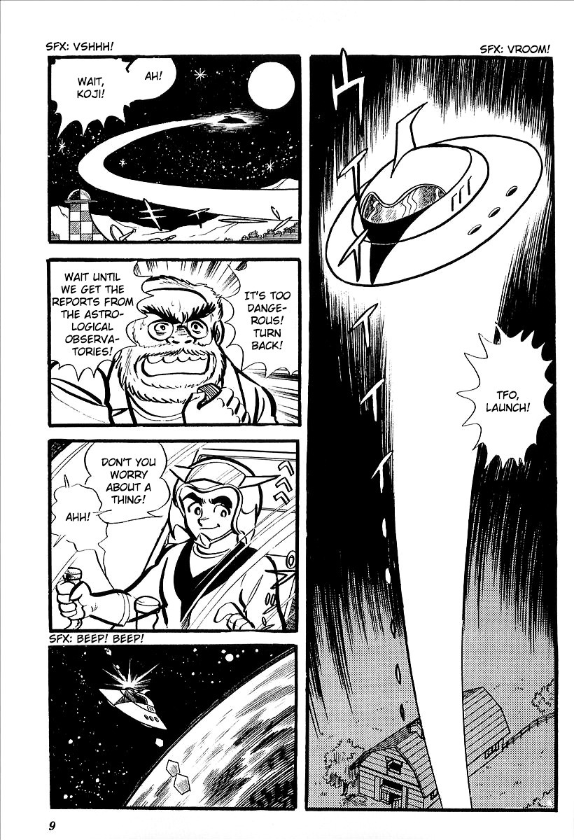 UFO Robo Grendizer (OUTA Gosaku) Chapter 6 page 14 - Chapter 6: The Black Zone Plan