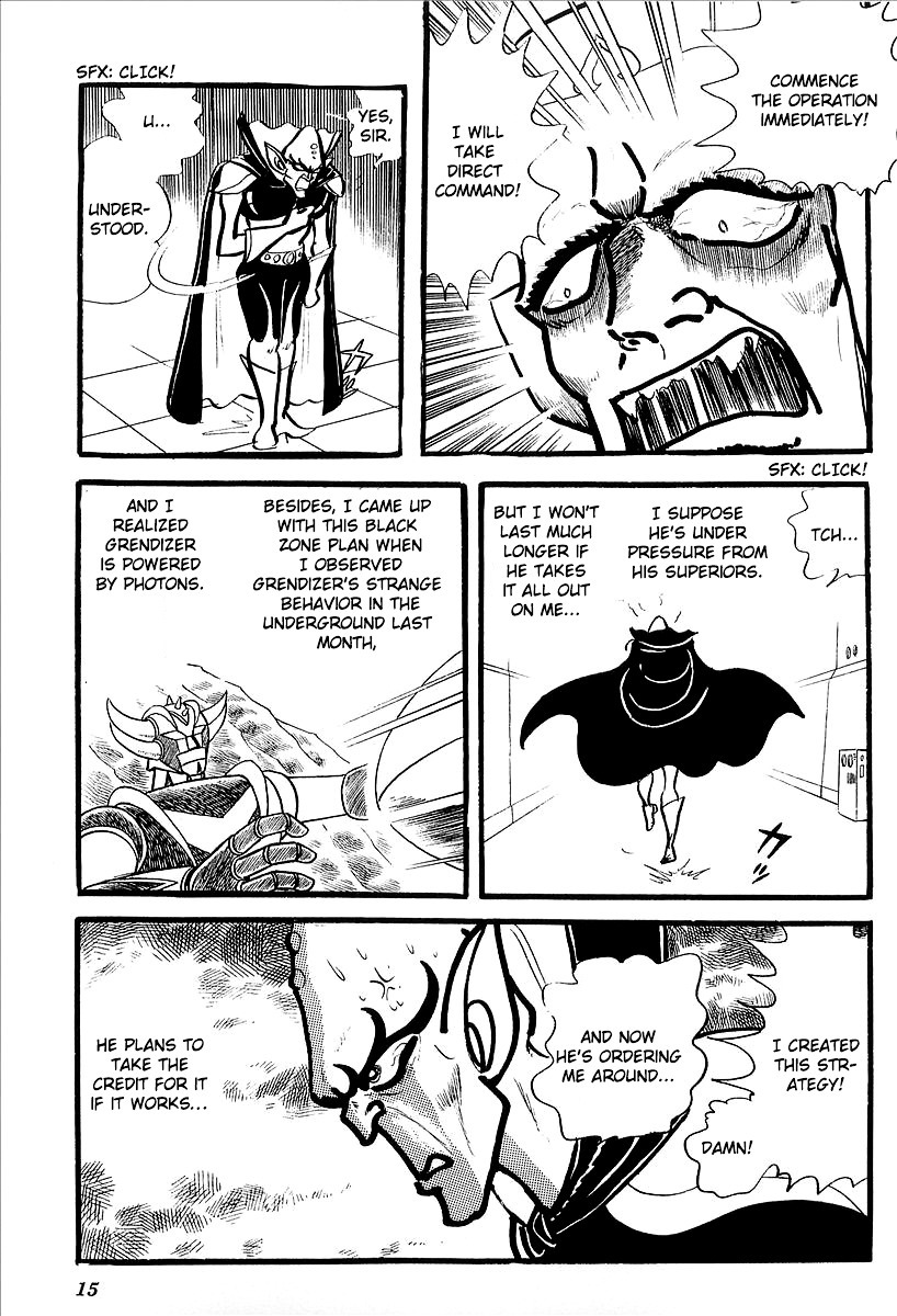UFO Robo Grendizer (OUTA Gosaku) Chapter 6 page 19 - Chapter 6: The Black Zone Plan