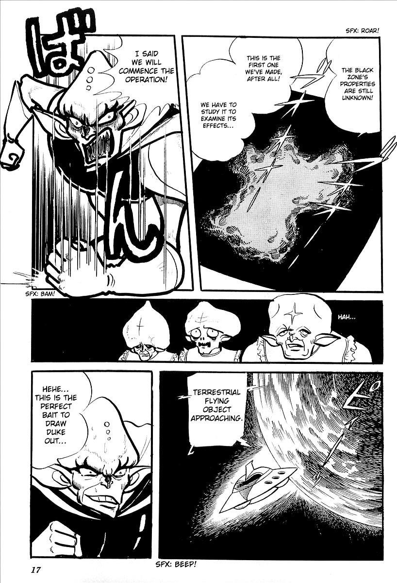 UFO Robo Grendizer (OUTA Gosaku) Chapter 6 page 21 - Chapter 6: The Black Zone Plan