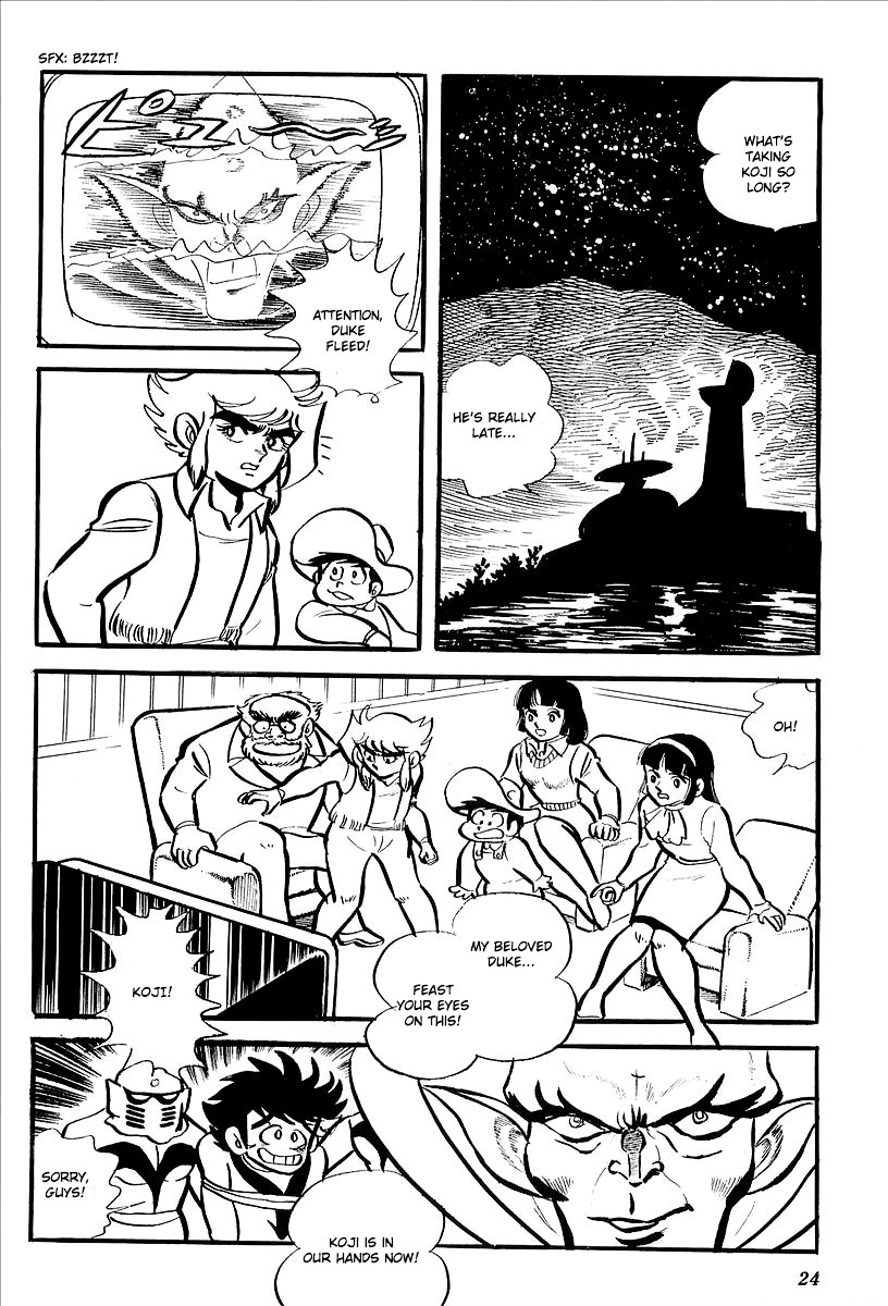 UFO Robo Grendizer (OUTA Gosaku) Chapter 6 page 28 - Chapter 6: The Black Zone Plan