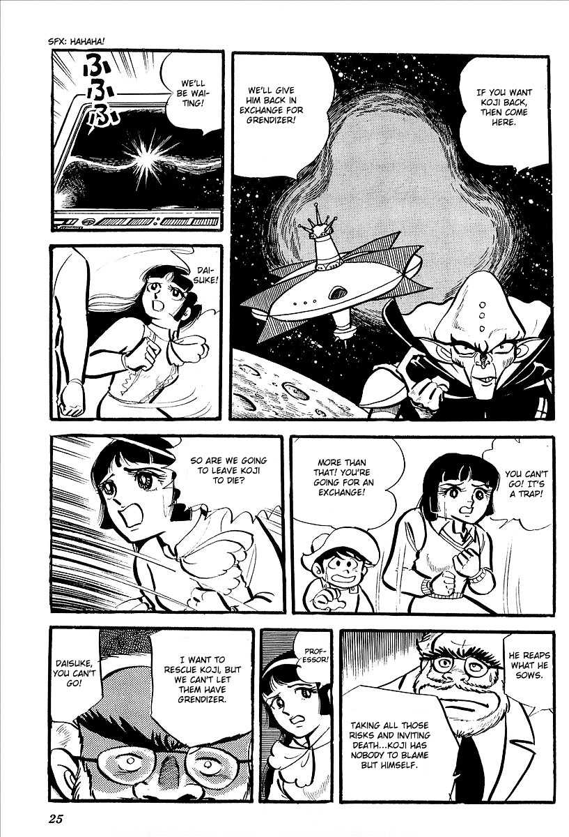 UFO Robo Grendizer (OUTA Gosaku) Chapter 6 page 29 - Chapter 6: The Black Zone Plan