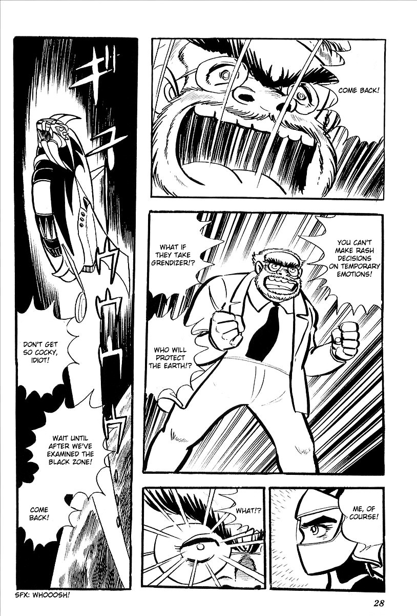 UFO Robo Grendizer (OUTA Gosaku) Chapter 6 page 32 - Chapter 6: The Black Zone Plan