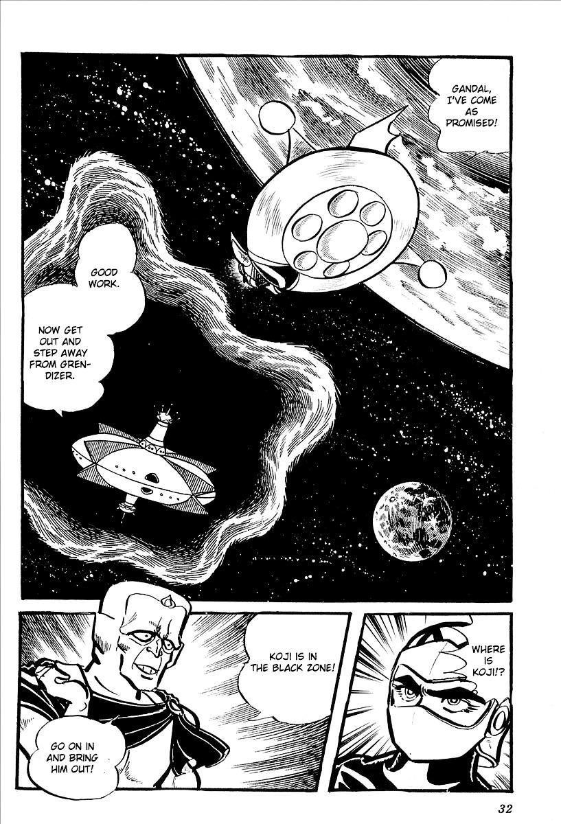 UFO Robo Grendizer (OUTA Gosaku) Chapter 6 page 36 - Chapter 6: The Black Zone Plan