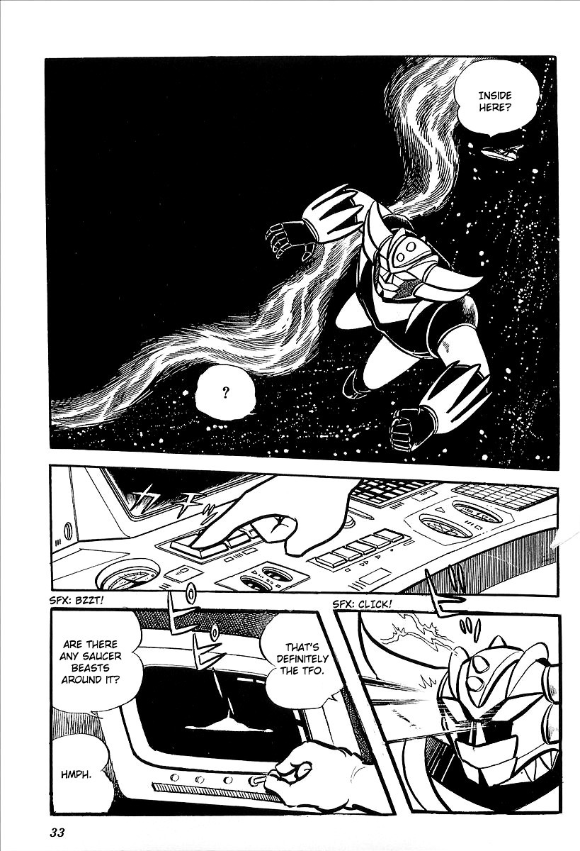 UFO Robo Grendizer (OUTA Gosaku) Chapter 6 page 37 - Chapter 6: The Black Zone Plan