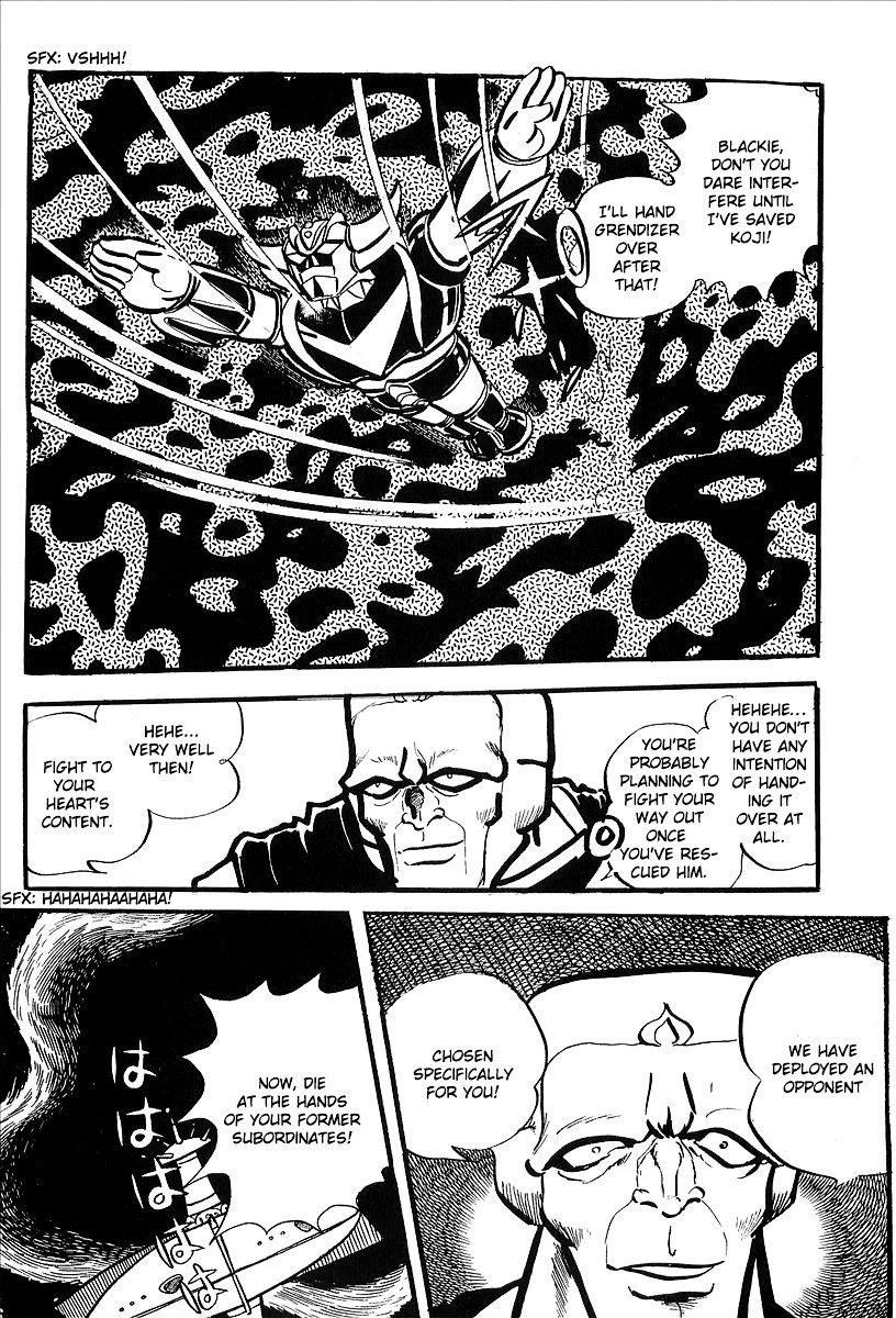 UFO Robo Grendizer (OUTA Gosaku) Chapter 6 page 38 - Chapter 6: The Black Zone Plan