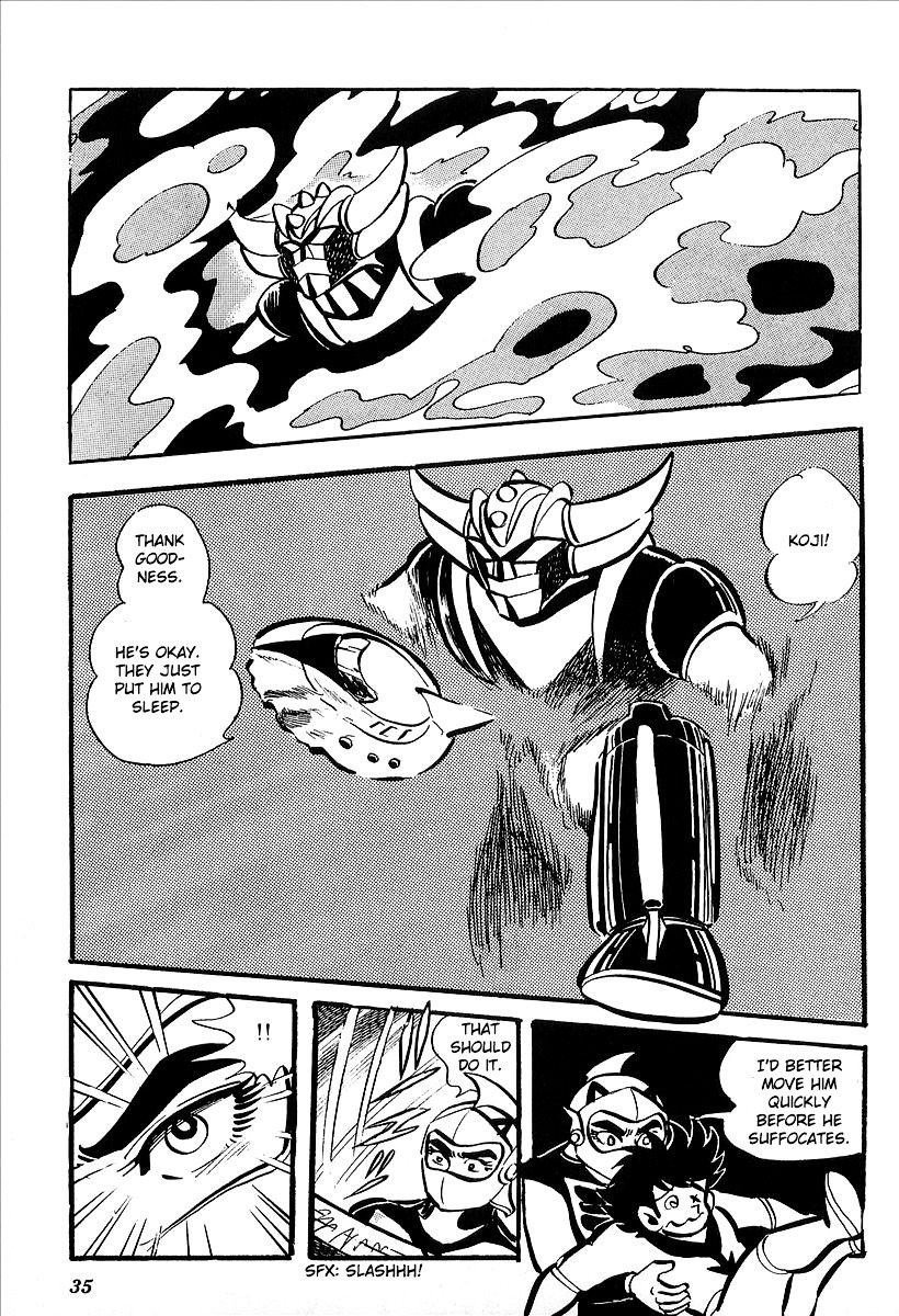 UFO Robo Grendizer (OUTA Gosaku) Chapter 6 page 39 - Chapter 6: The Black Zone Plan