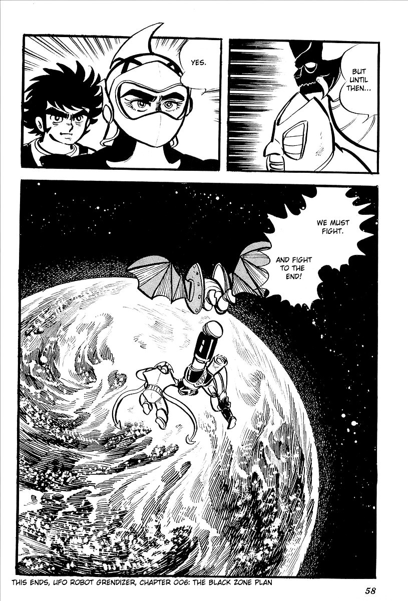 UFO Robo Grendizer (OUTA Gosaku) Chapter 6 page 61 - Chapter 6: The Black Zone Plan