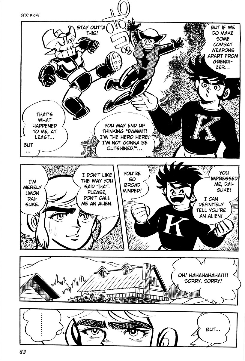 UFO Robo Grendizer (OUTA Gosaku) Chapter 7 page 25 - Chapter 7: Vega's Invasion of Earth