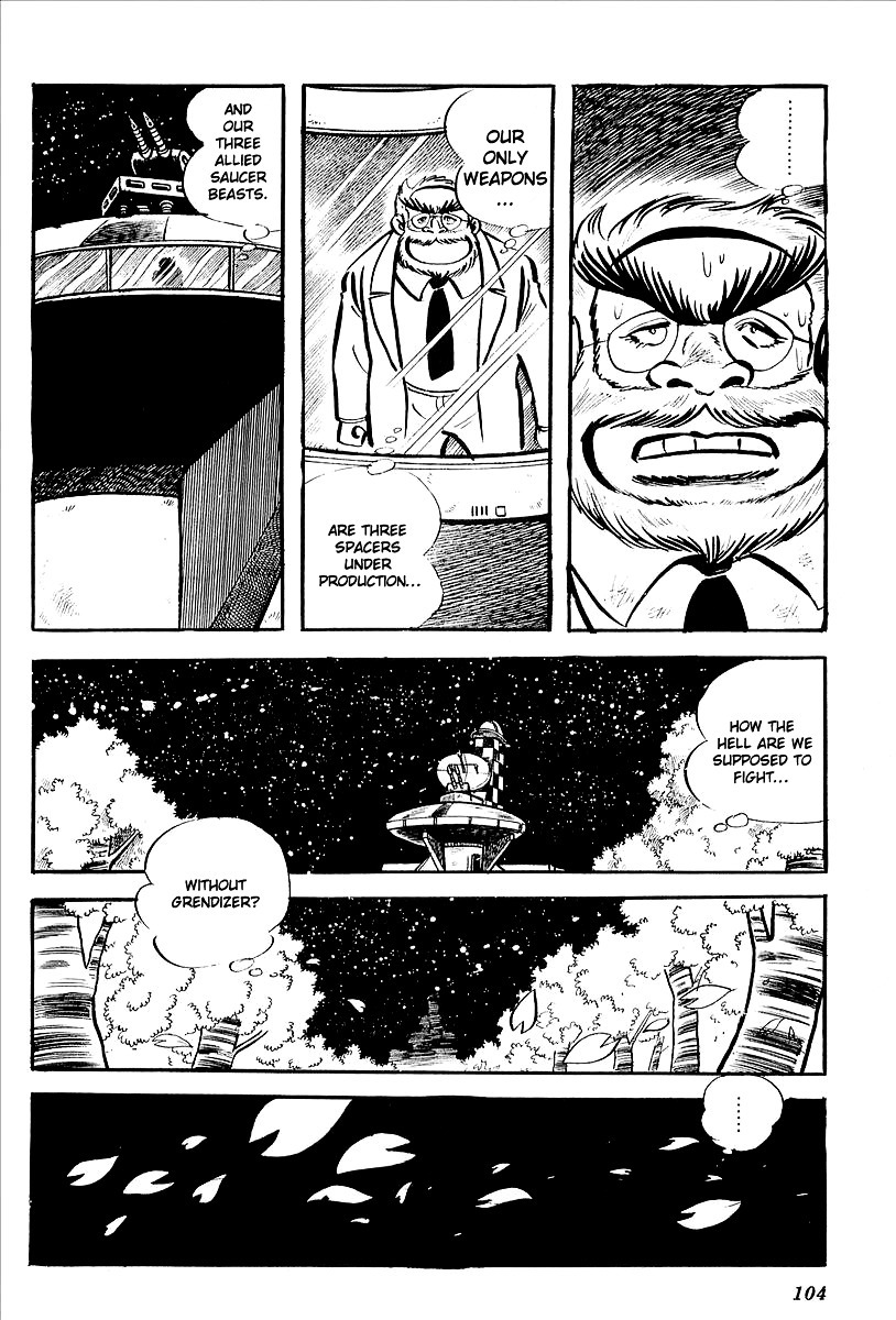 UFO Robo Grendizer (OUTA Gosaku) Chapter 7 page 44 - Chapter 7: Vega's Invasion of Earth
