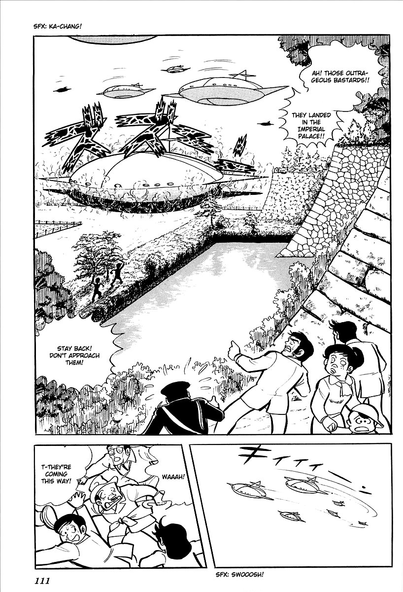 UFO Robo Grendizer (OUTA Gosaku) Chapter 7 page 50 - Chapter 7: Vega's Invasion of Earth