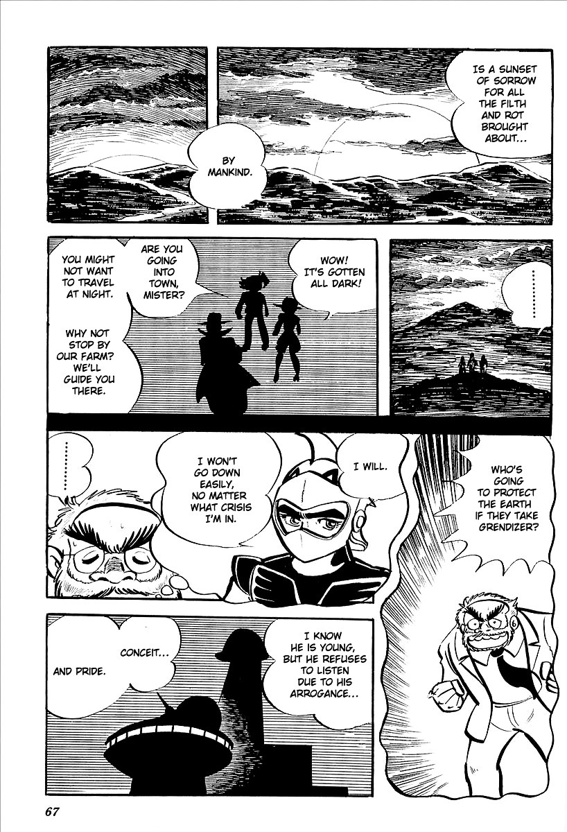UFO Robo Grendizer (OUTA Gosaku) Chapter 7 page 9 - Chapter 7: Vega's Invasion of Earth