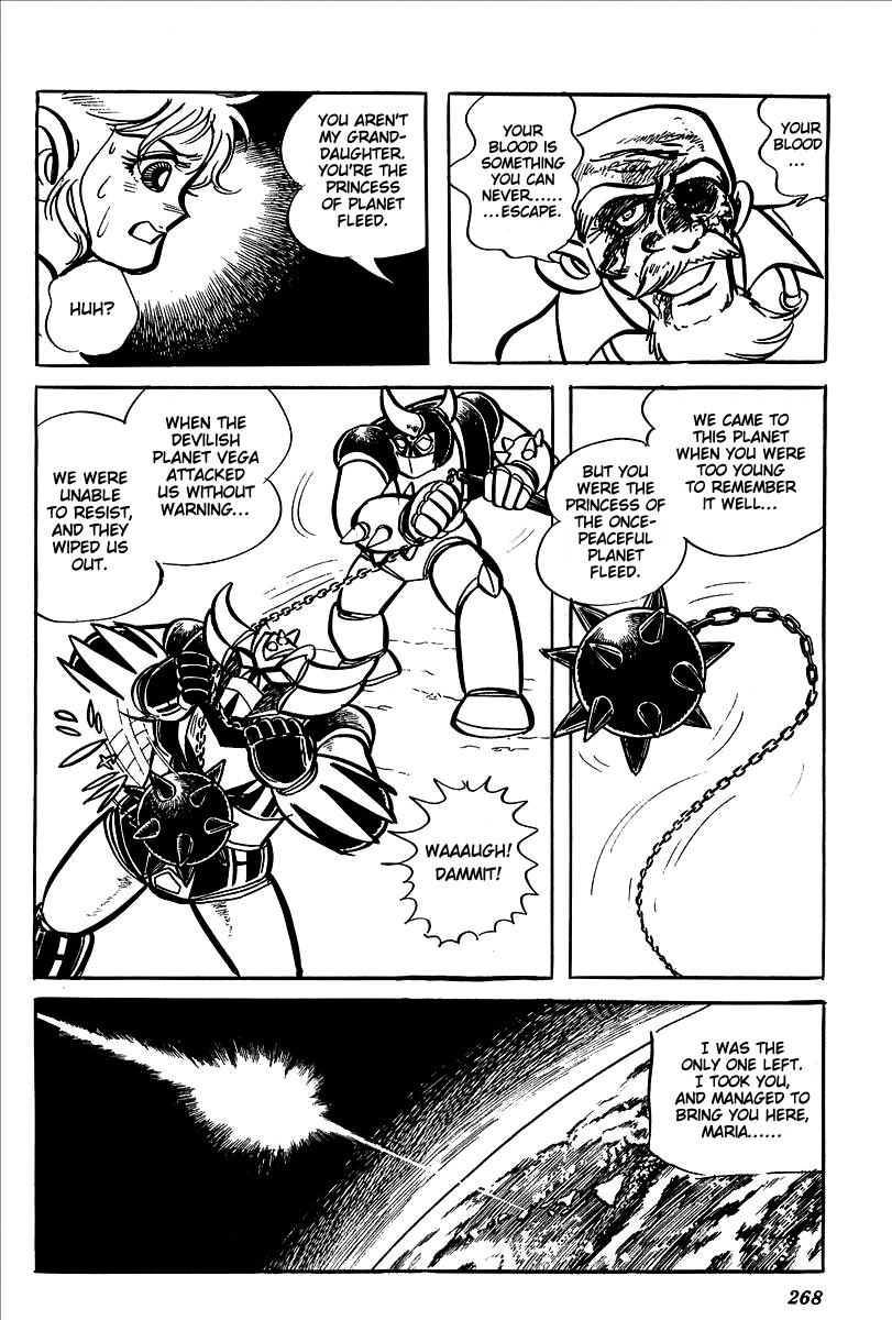 UFO Robo Grendizer (OUTA Gosaku) Chapter 9 page 37 - Chapter 9: Maria, The Princess of Planet Fleed