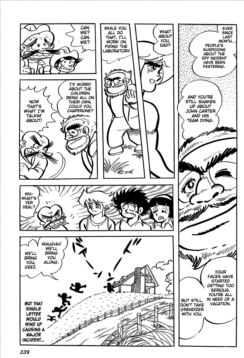 UFO Robo Grendizer (OUTA Gosaku) Chapter 9 page 8 - Chapter 9: Maria, The Princess of Planet Fleed