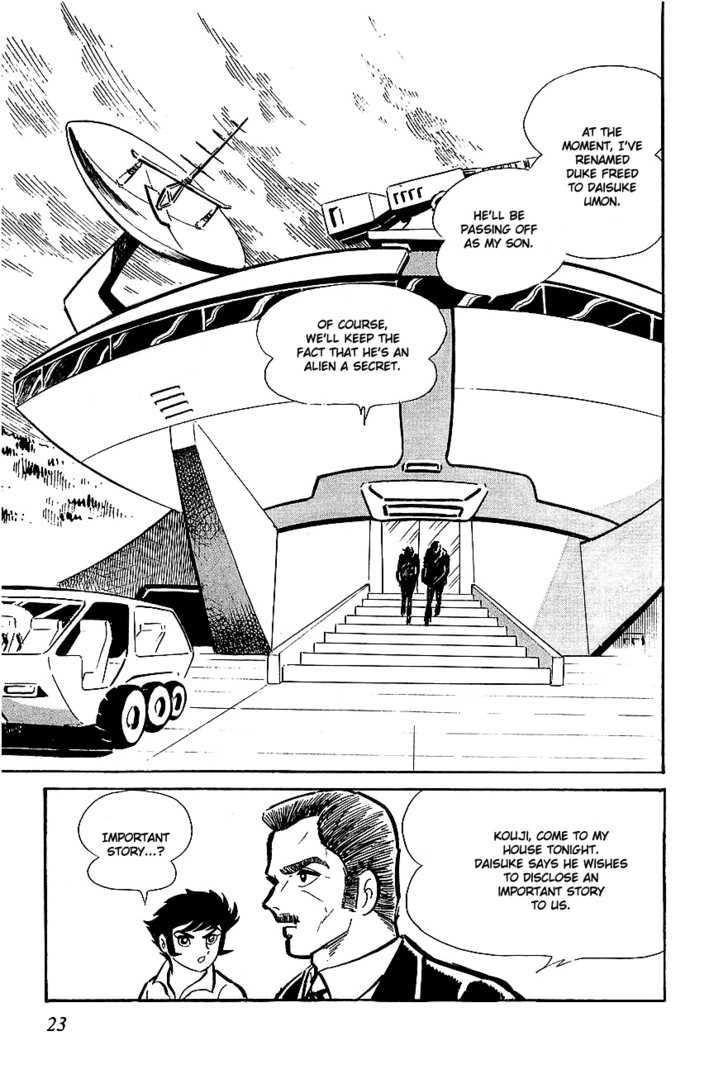 UFO Robo Grendizer Chapter 1 page 23 - Chapter 1 : The Man Who Came from Space