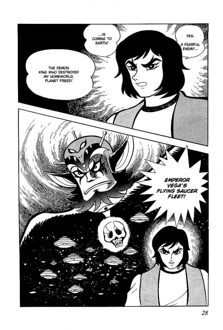 UFO Robo Grendizer Chapter 1 page 28 - Chapter 1 : The Man Who Came from Space